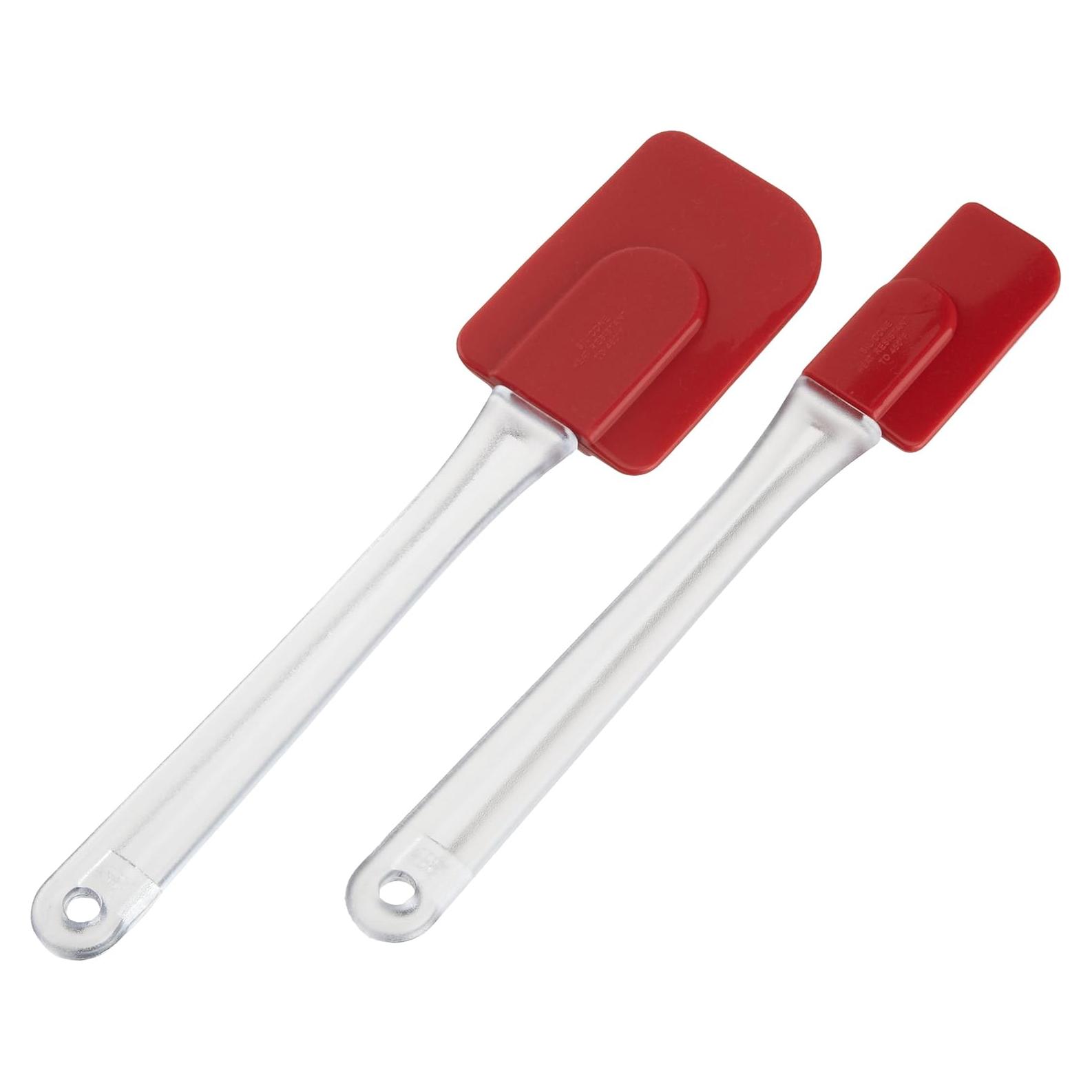 Set de 2 Espátulas de Silicona GoodCook Rojo/Transparente