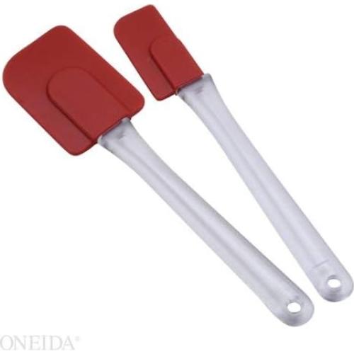 Set de 2 Espátulas de Silicona GoodCook Rojo/Transparente