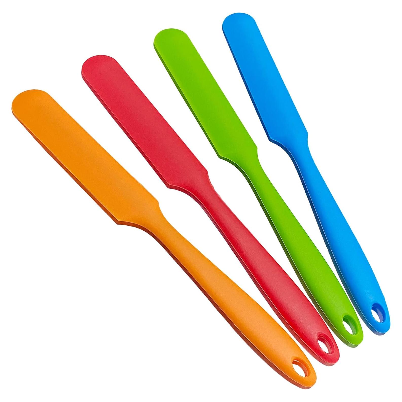 Conjunto de 4 Espátulas de Silicona zYoung Resistente al Calor