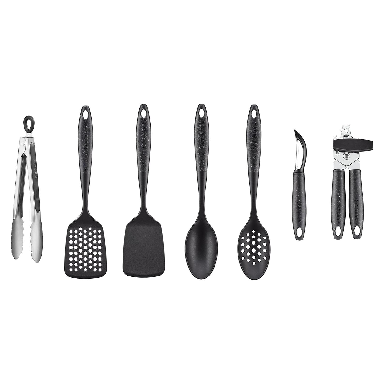 Juego de Utensilios de Cocina Cuisinart 7 Piezas Negro