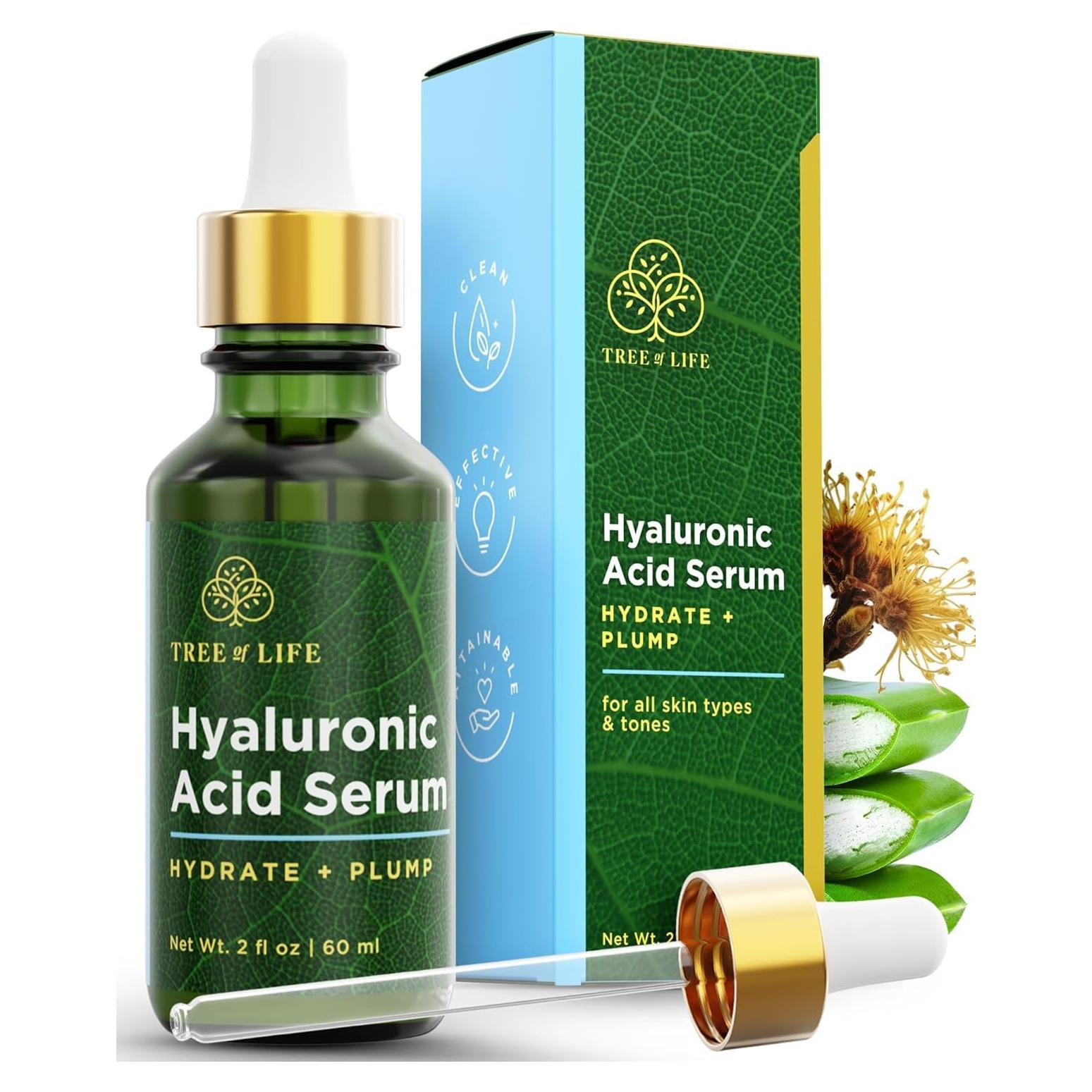 Suero de Ácido Hialurónico Tree of Life 59 ml - Hidratante Facial