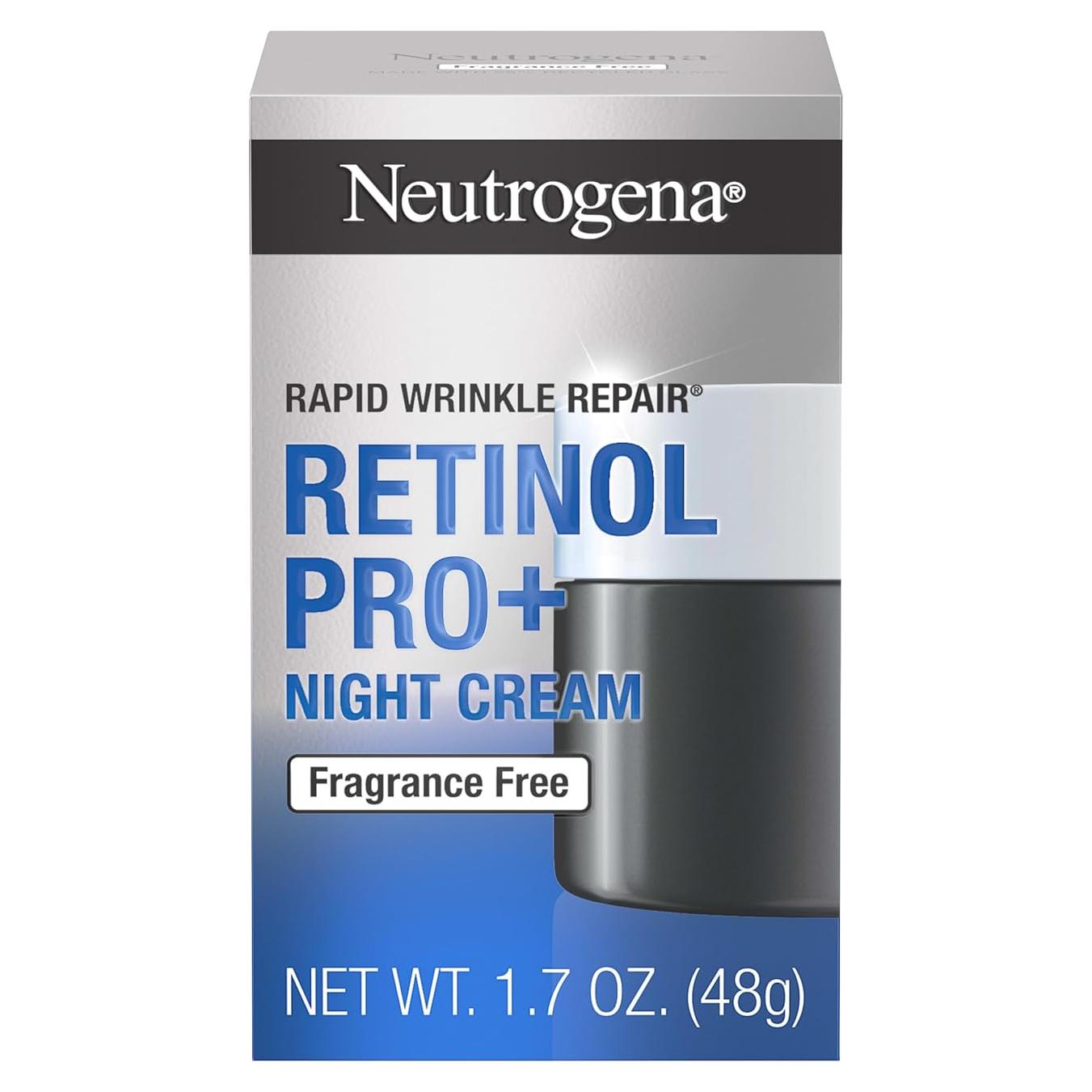 Crema Nocturna Neutrogena Retinol Pro+ 48.2 g Antiarrugas