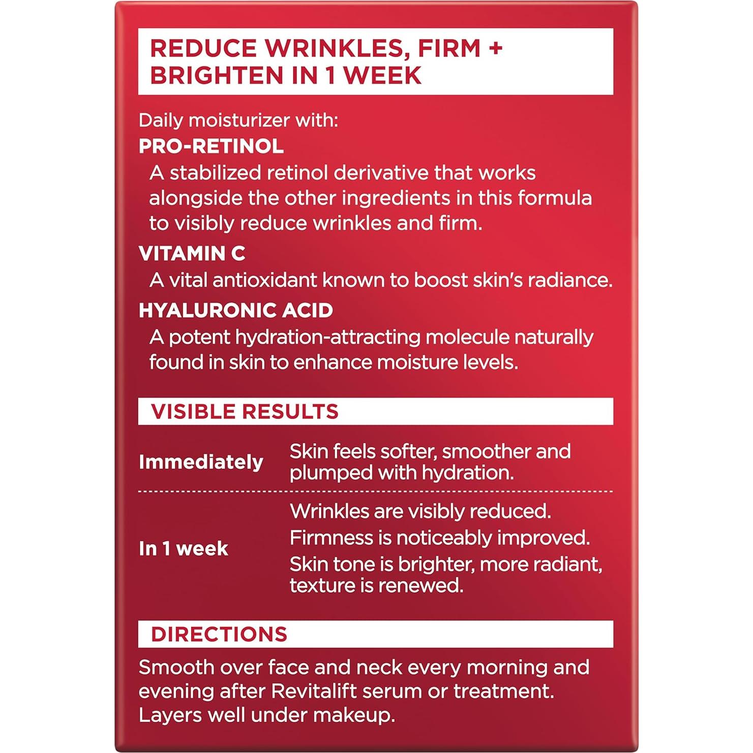 Kit Antienvejecimiento L'Oreal Revitalift Suero + Hidratante