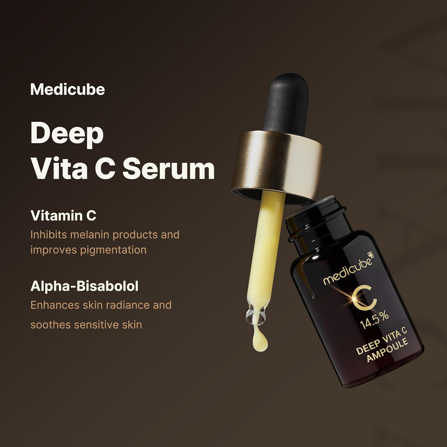Serum Facial Medicube Deep Vita C 14.5% - 10g x 3 Botellas