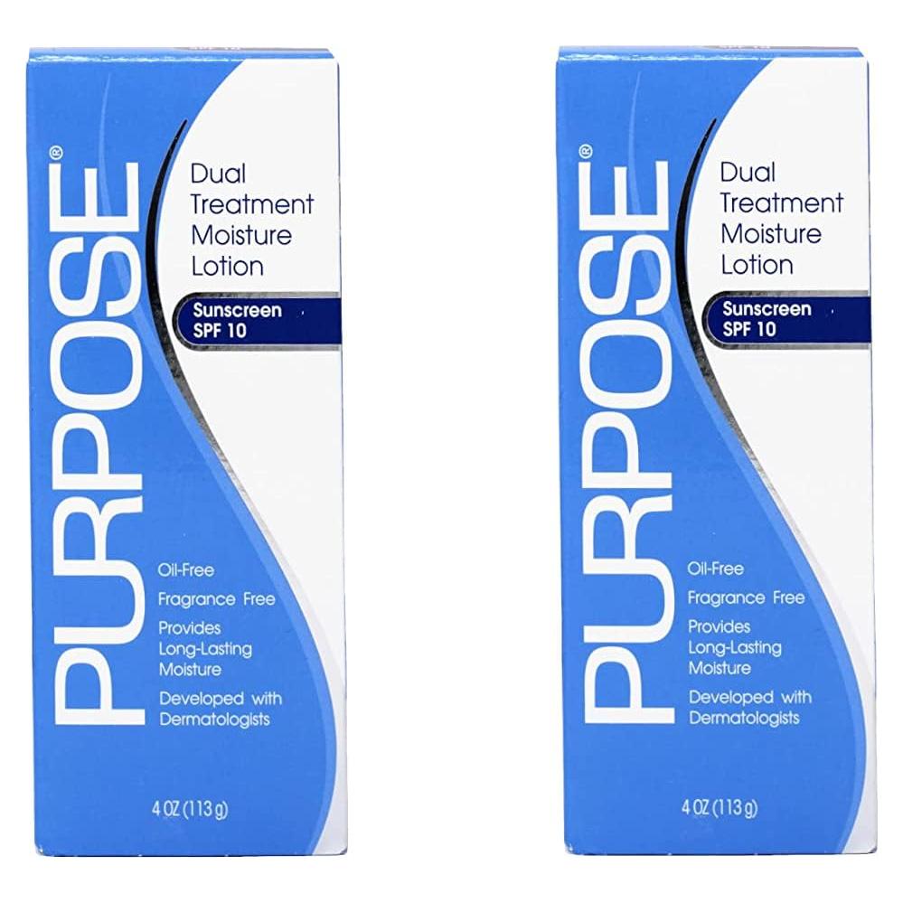 Hidratante Dual Treatment Purpose SPF 10 226.8 g (Paquete de 2)