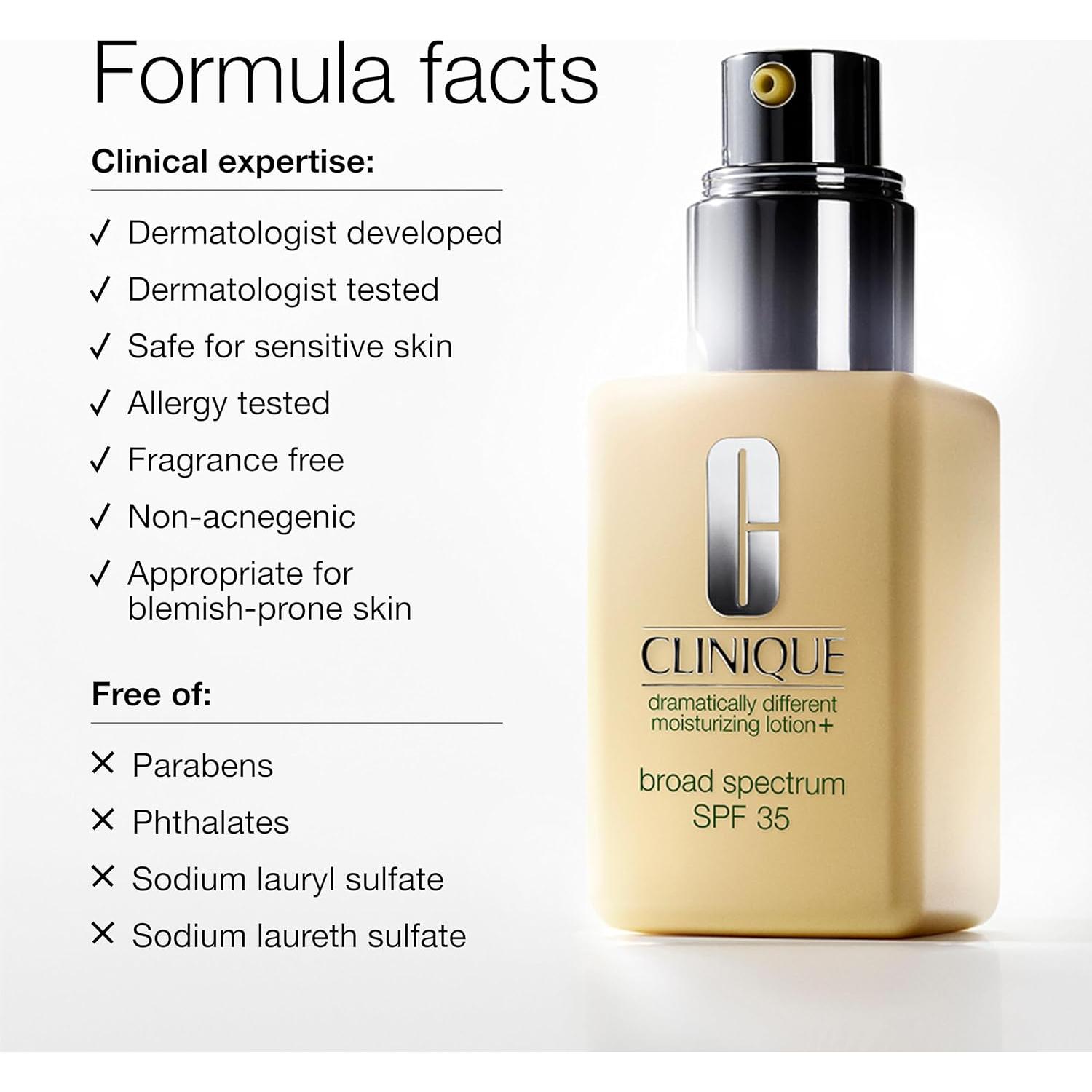 Loción Hidratante Clinique Dramáticamente Diferente+ 73.93 ml SPF 35