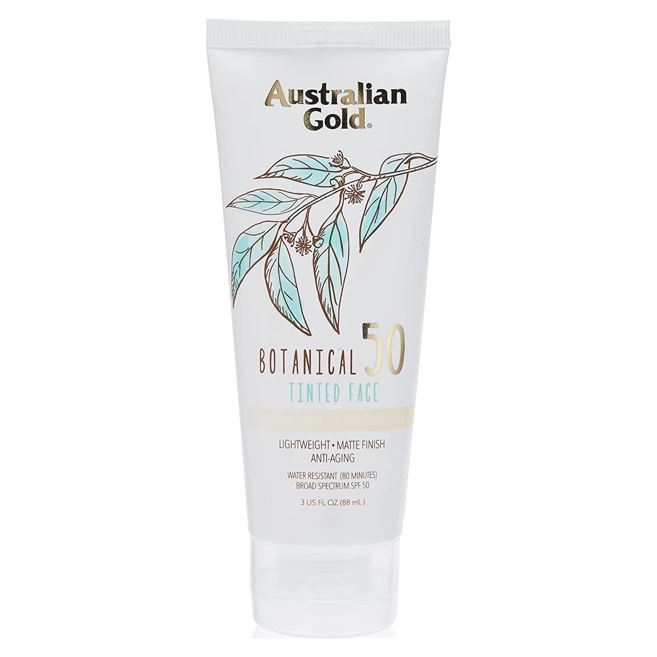 Loción Solar Tinteada Facial Australian Gold SPF 50 - 85g