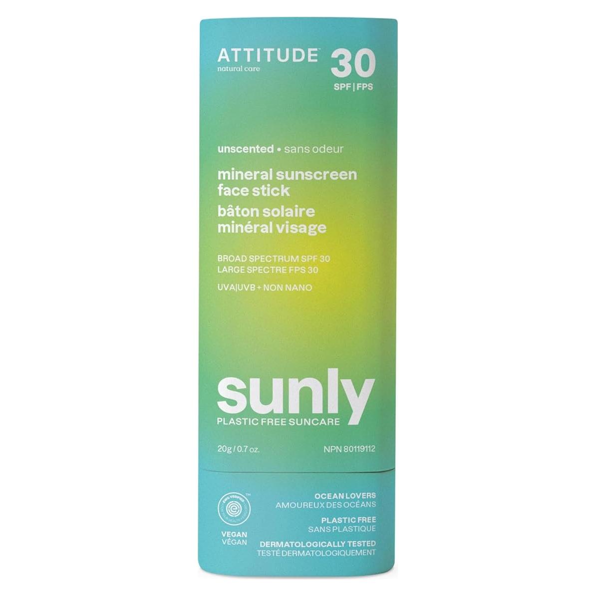 Protector Solar Mineral Facial ATTITUDE SPF 30 - 19.84g