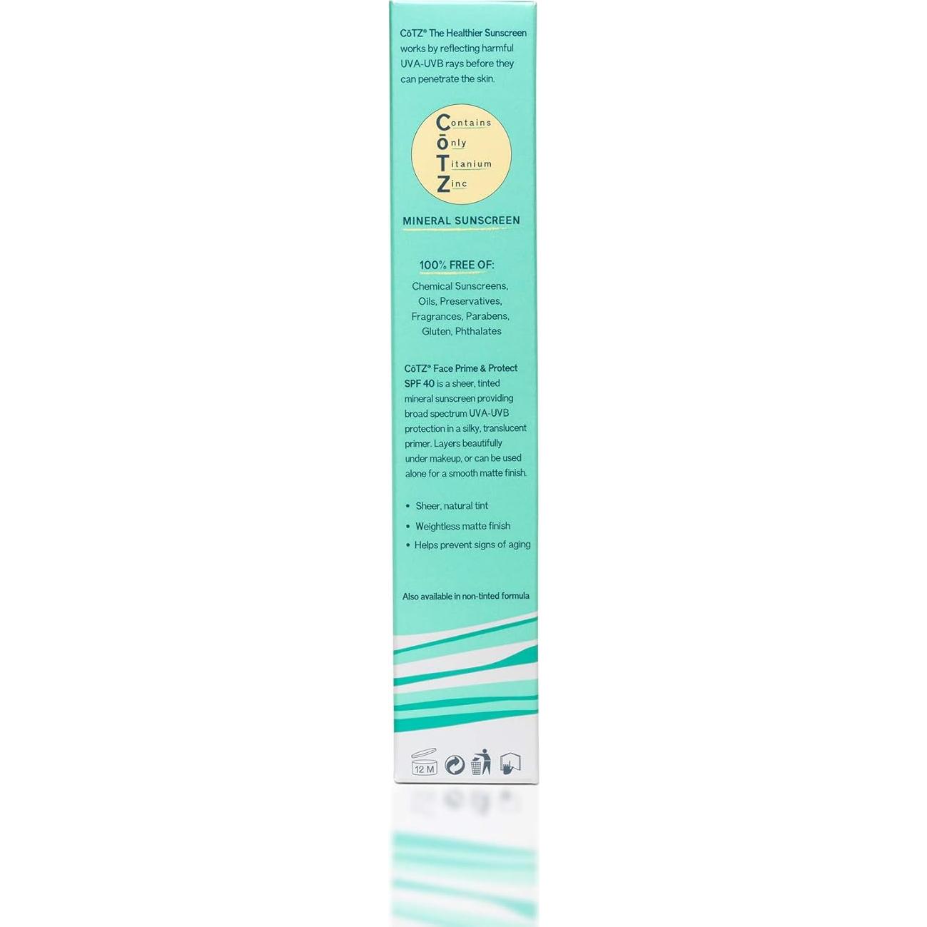 Protector Solar Mineral CoTZ Cara SPF 40 - 42.52g