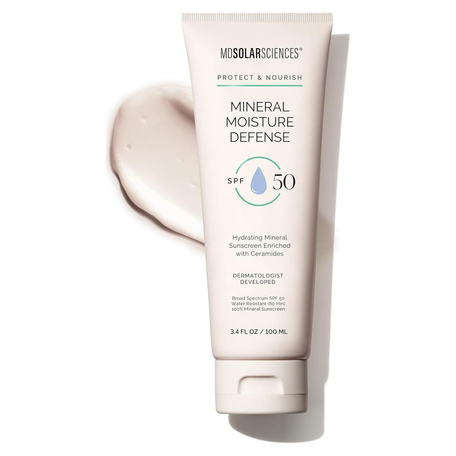 Protector Solar Mineral MDSolar SPF 50 Hidratante 100 ml