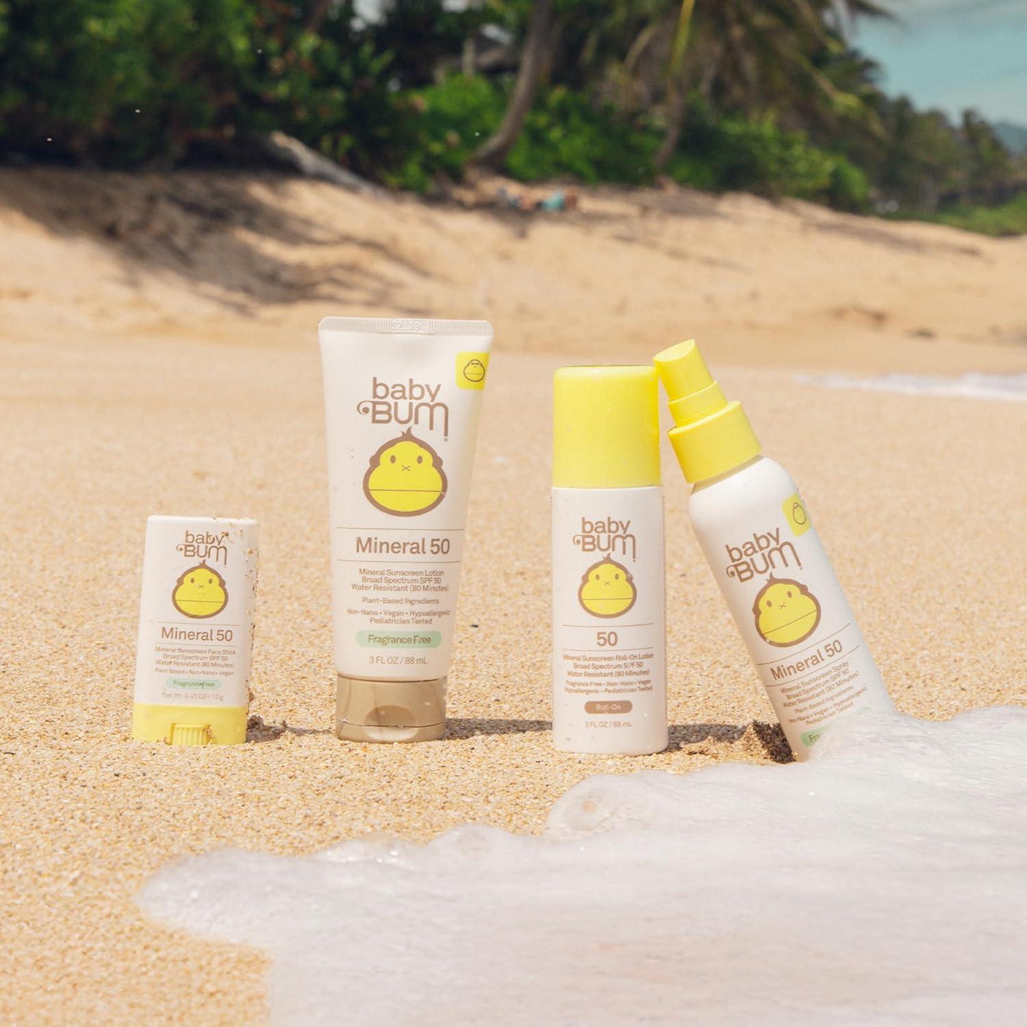 Protector Solar Mineral Baby Bum SPF 50 Stick 12.7g Piel Sensible