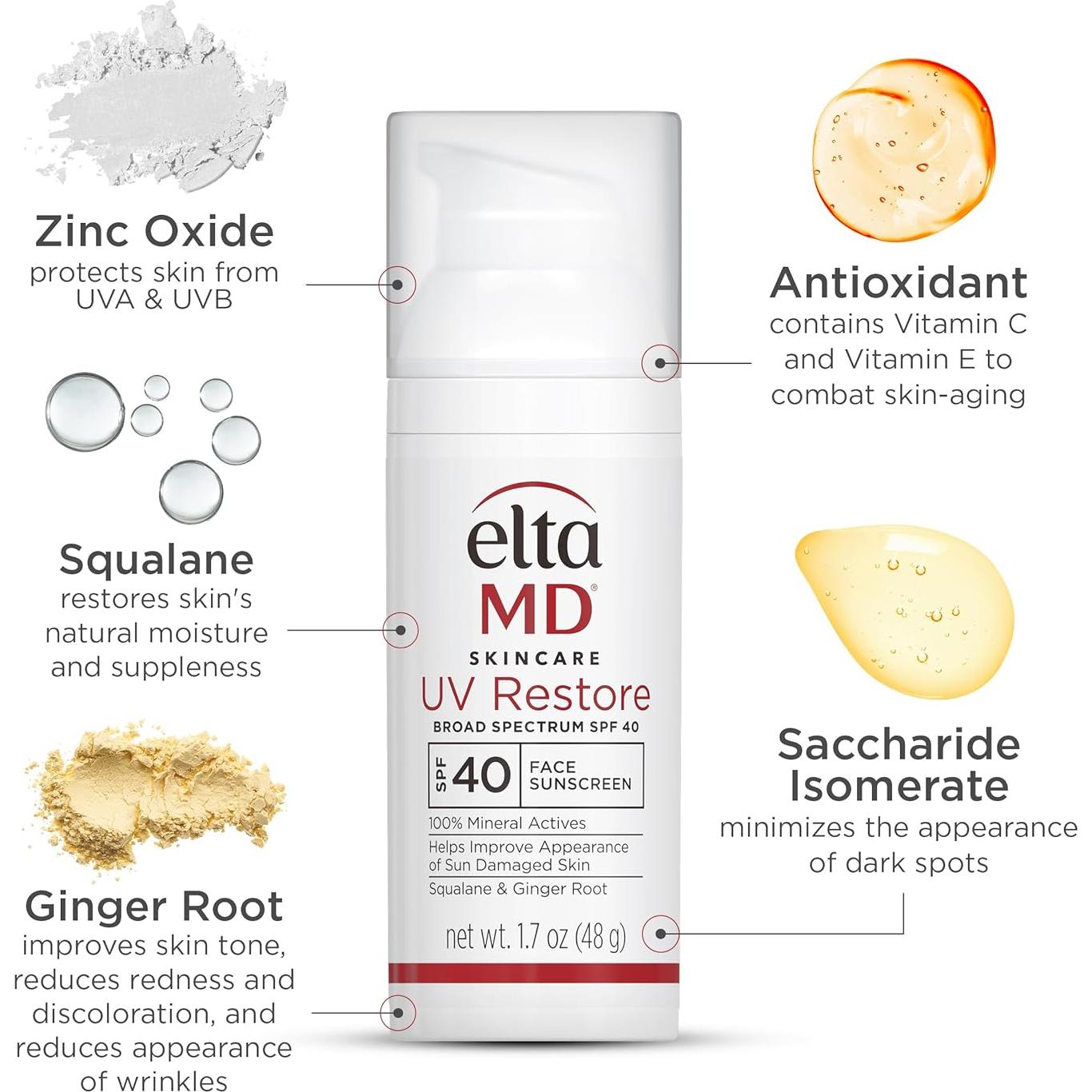 EltaMD UV Restore Protector Solar Facial SPF 40 59g