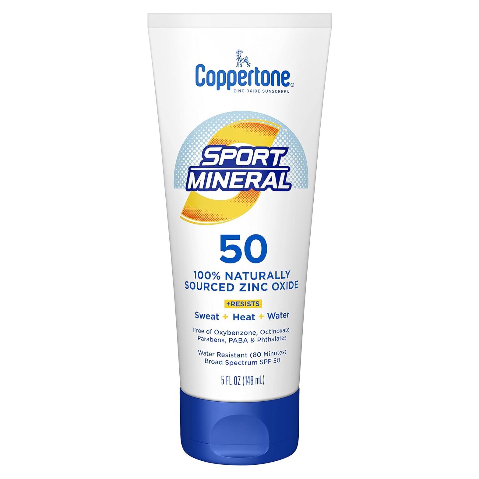 Protector Solar Mineral Coppertone Sport SPF 50 - 148 ml