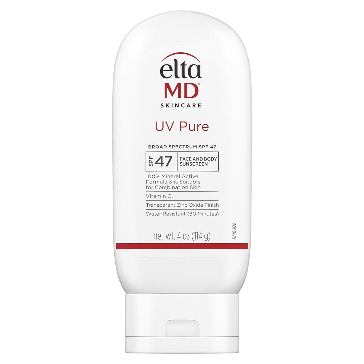 EltaMD UV Pure Protector Solar SPF 47 para Cara y Cuerpo 113g