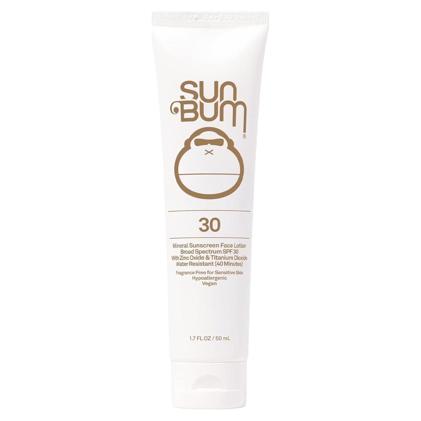 Protector Solar Facial Mineral SPF 30 Sun Bum - 48.2 g
