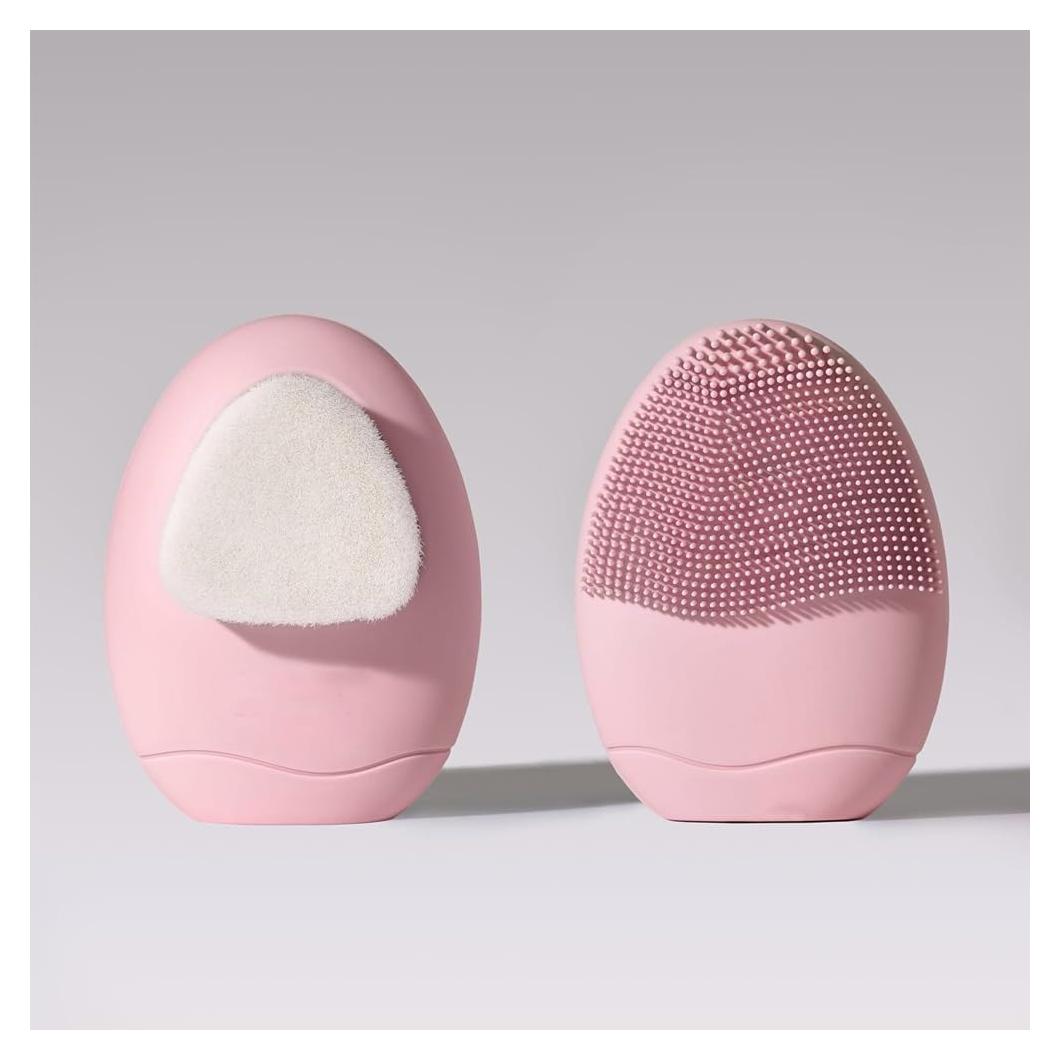 Exfoliadores de Silicona Aphlos 2PCS para Cara - Rosa