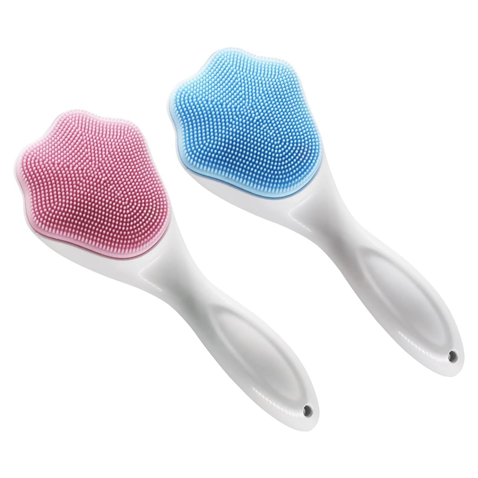 Limpiador Facial de Silicona Flexoria Patita de Gato - 2 Piezas