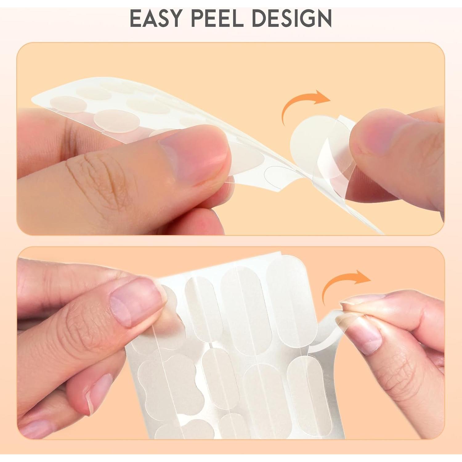 Parche Hidrocoloide para Acné AOAWI - 186 Piezas, 5 Tamaños