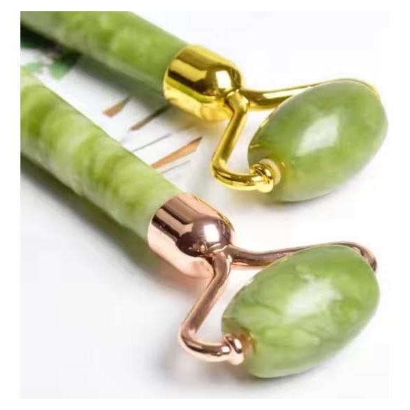 Conjunto Rodillo de Jade y Gua Sha BelleVita - Masaje Facial Antienvejecimiento