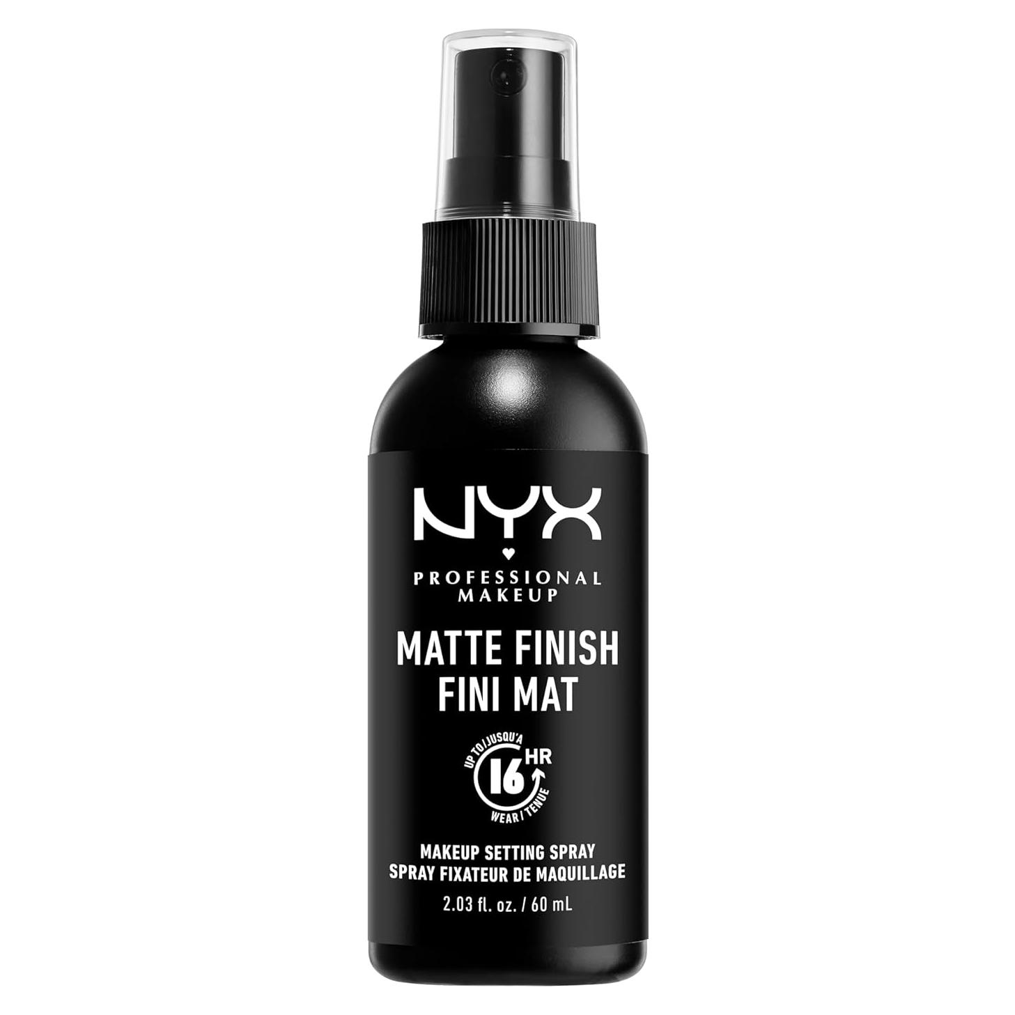 Spray Fijador de Maquillaje NYX 60 ml - Acabado Mate, Larga Duración