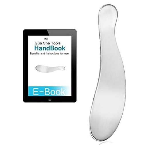 Herramienta Gua Sha WATERDR de Acero Inoxidable - Masaje Terapéutico