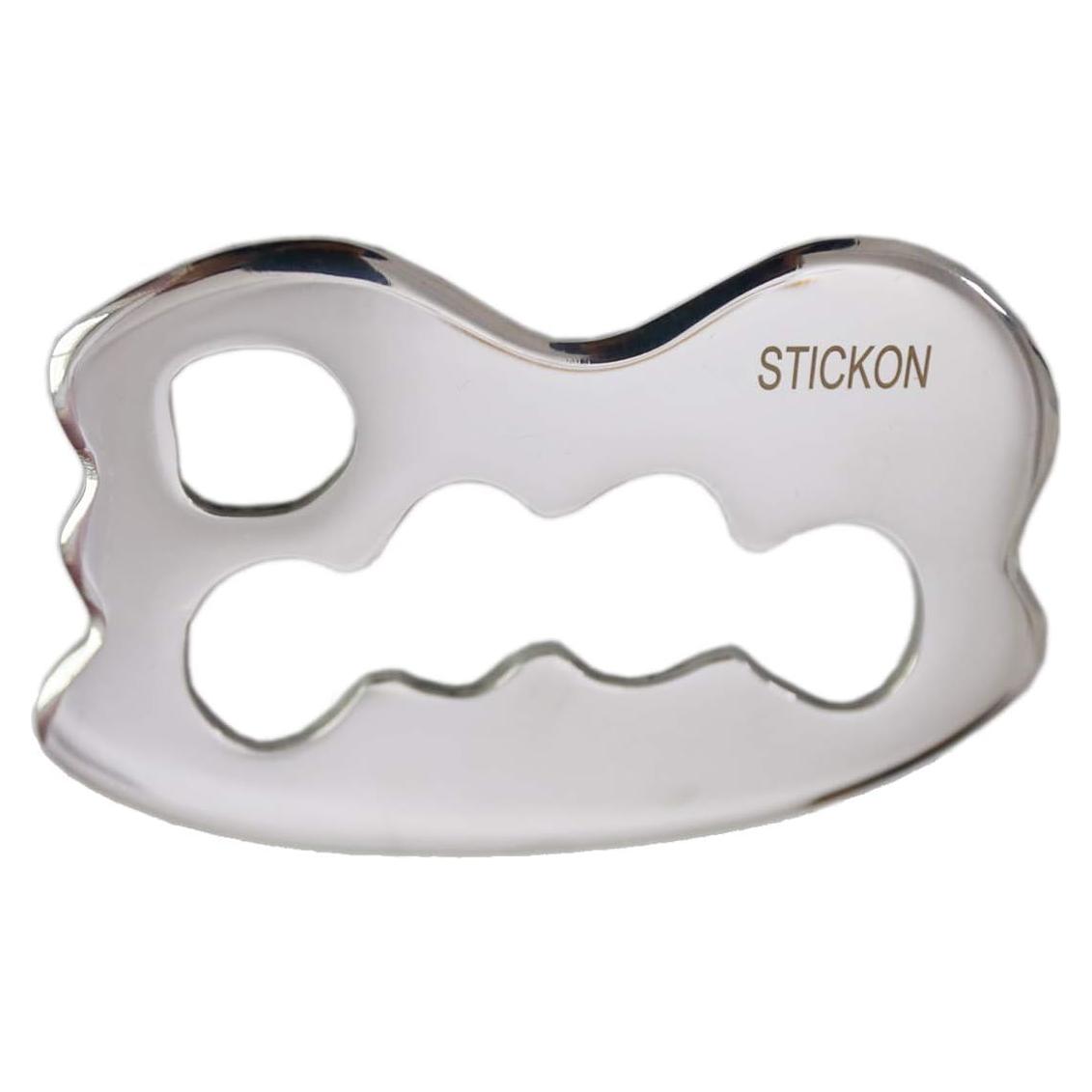 Herramienta de Masaje Gua Sha STICKON Acero Inoxidable 16.5cm
