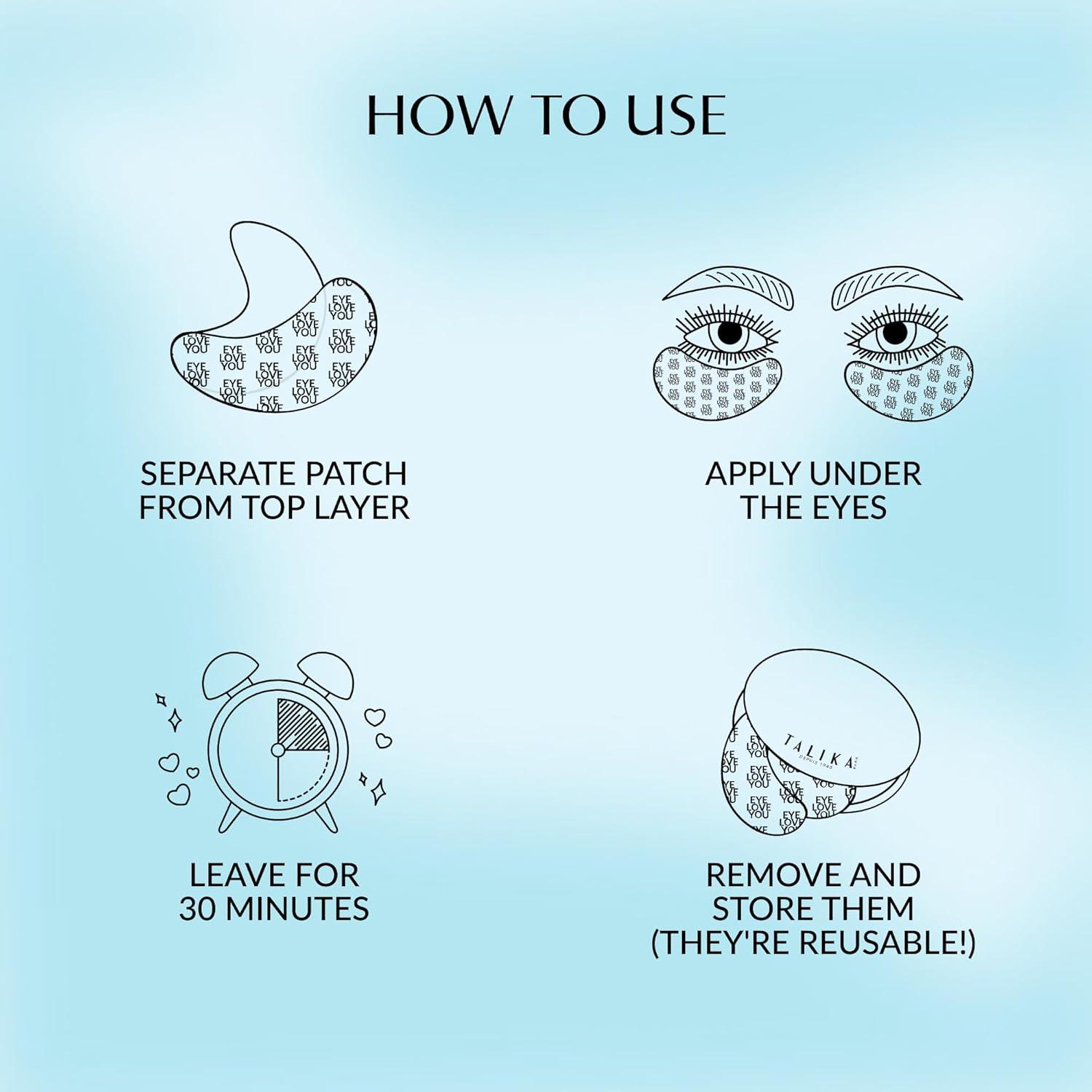 Parche Ocular Talika - Terapia Suavizante Reutilizable 1 Unidad