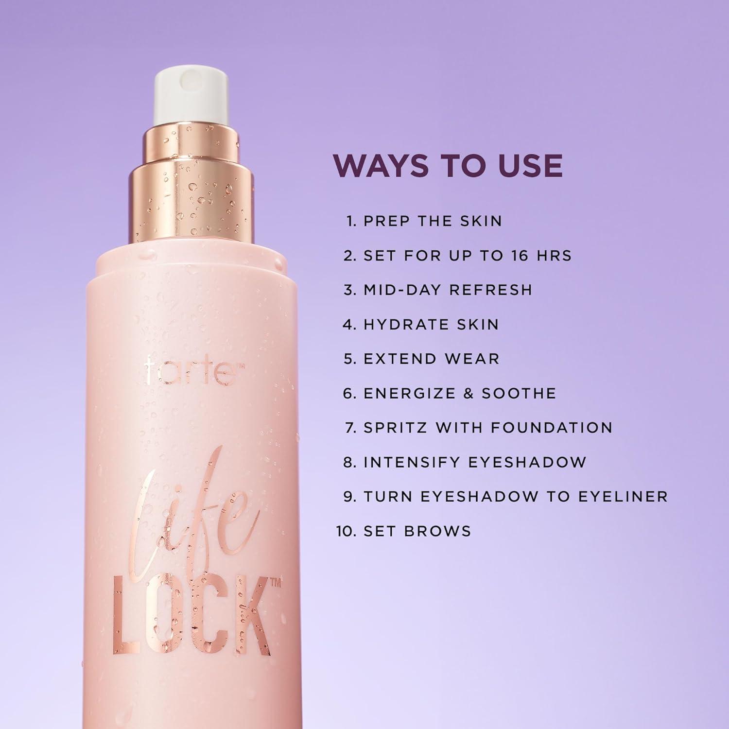 Spray Fijador Hidratante Tarte Life Lock 34.05 ml