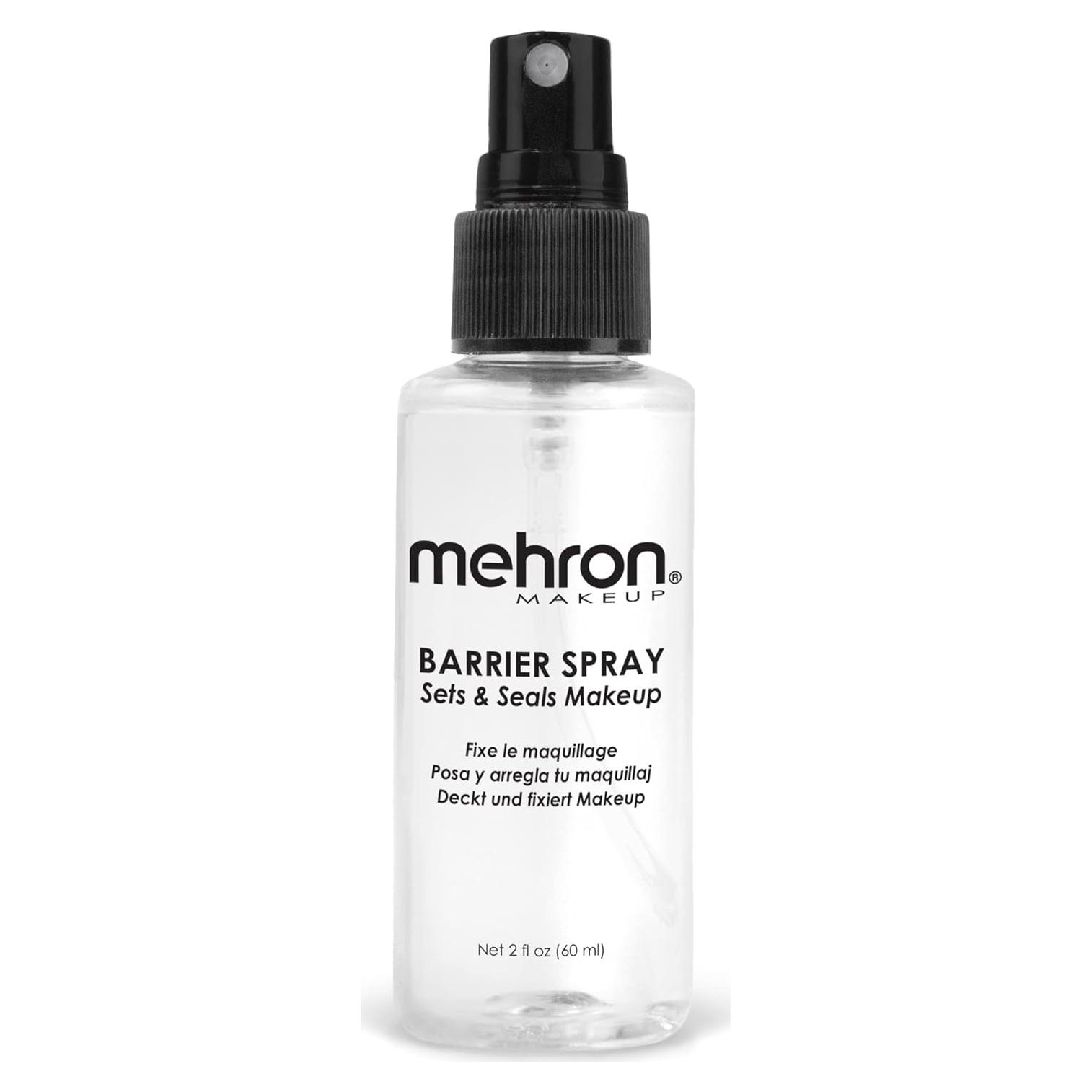 Spray Fijador de Maquillaje Mehron 60 ml - Barrera Profesional
