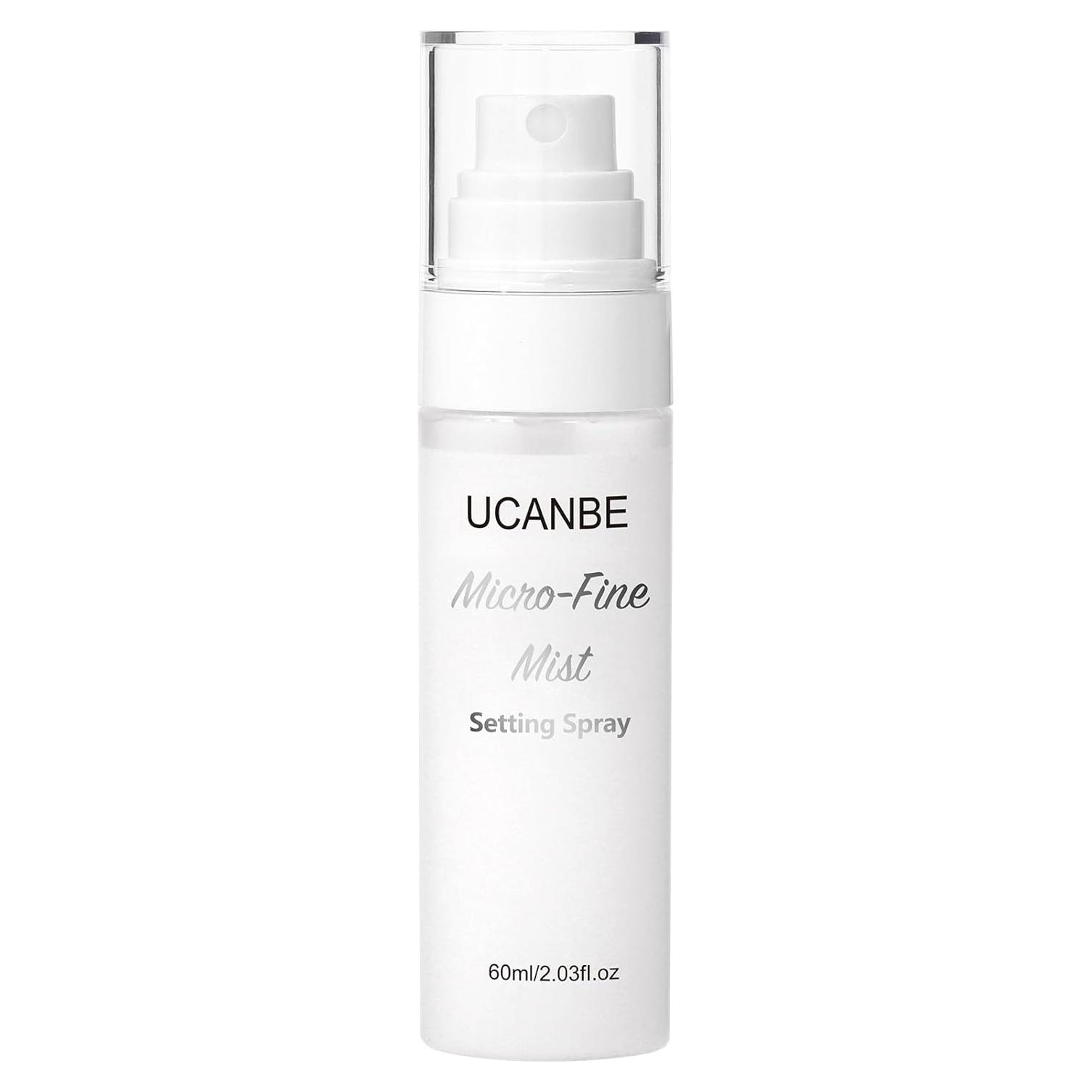 Spray Fijador Hidratante UCANBE 60ml - Acabado Radiante y Ligero