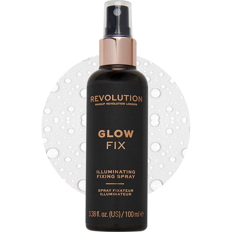 Spray Fijador Iluminador Makeup Revolution Glow Fix 100 ml