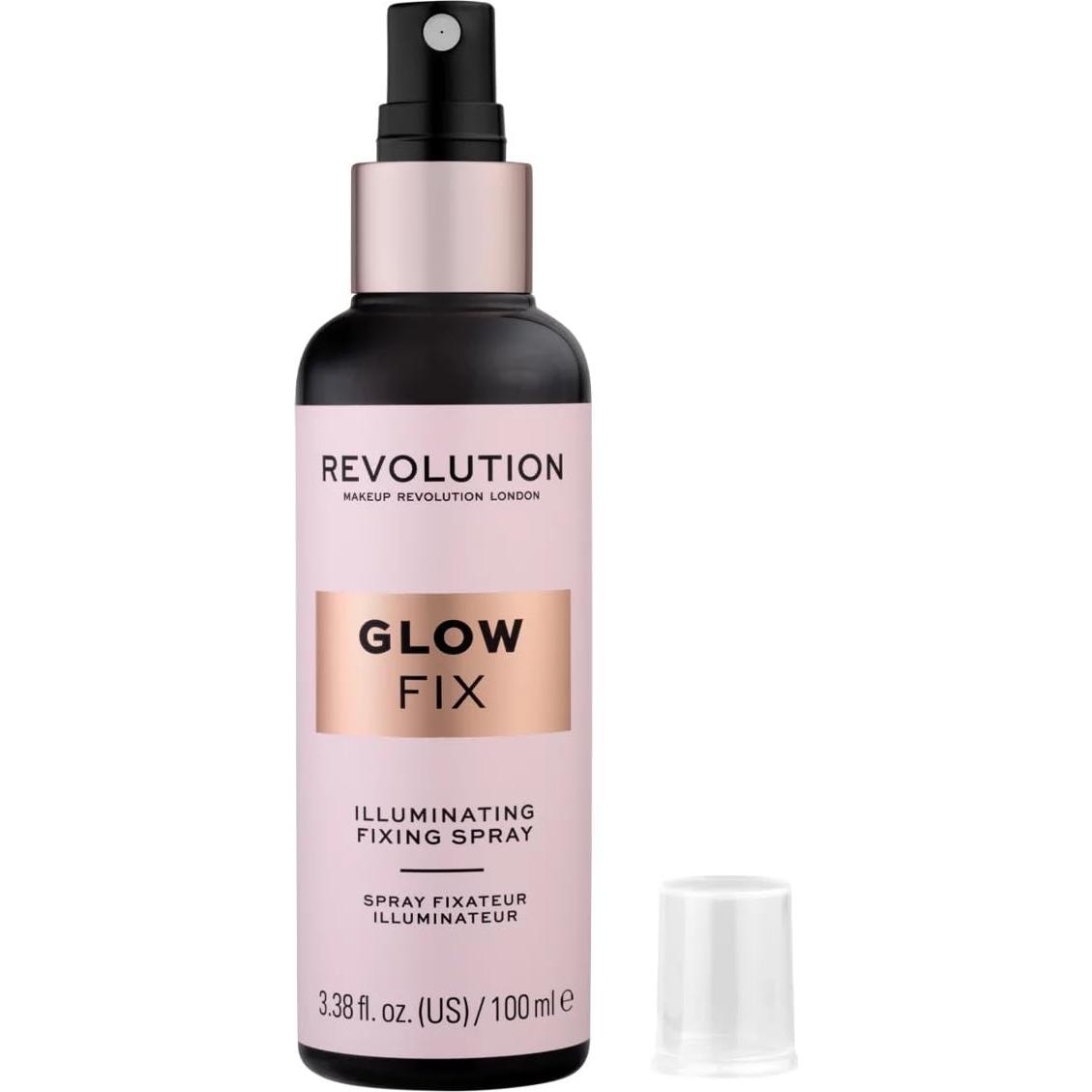 Spray Fijador Iluminador Makeup Revolution Glow Fix 100 ml