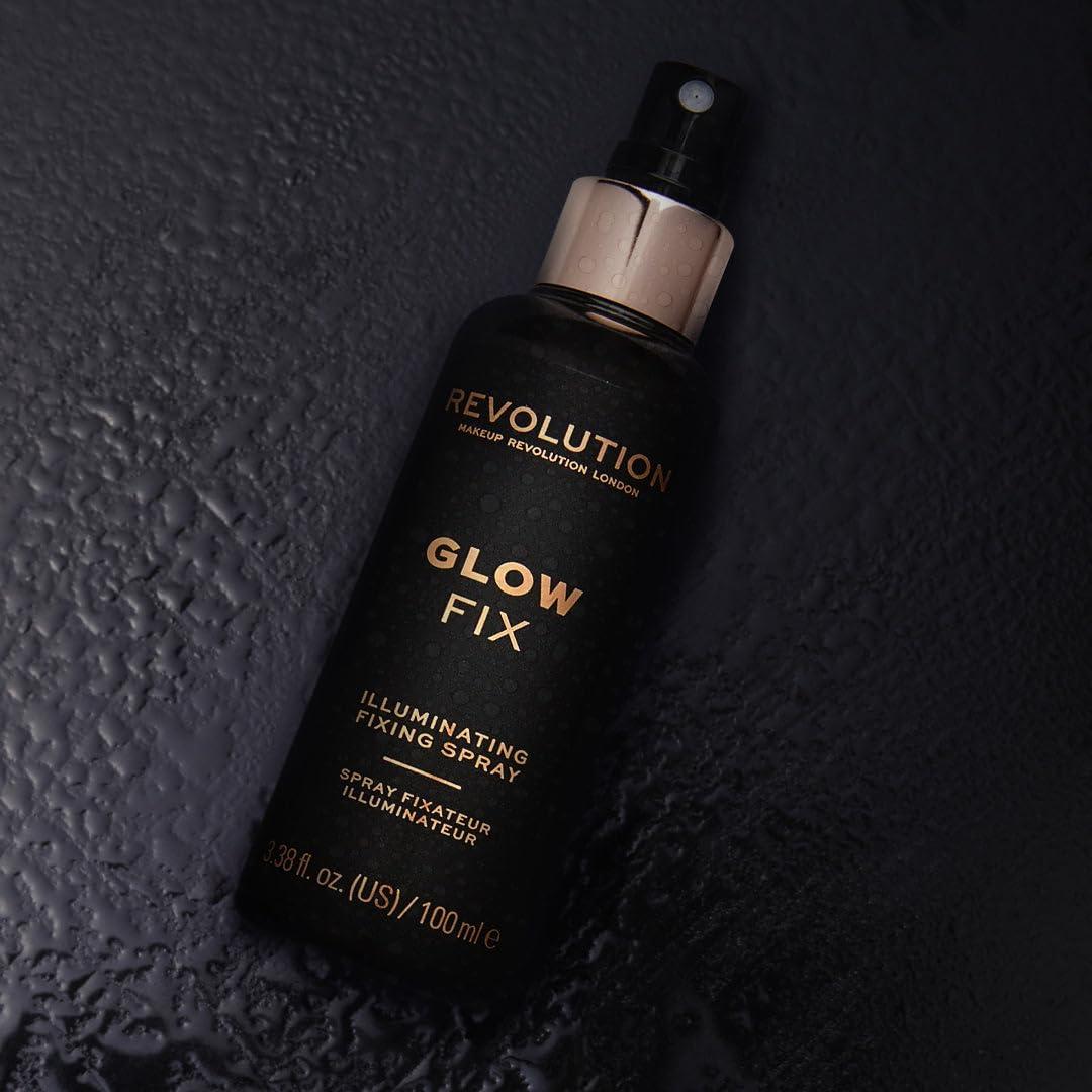Spray Fijador Iluminador Makeup Revolution Glow Fix 100 ml