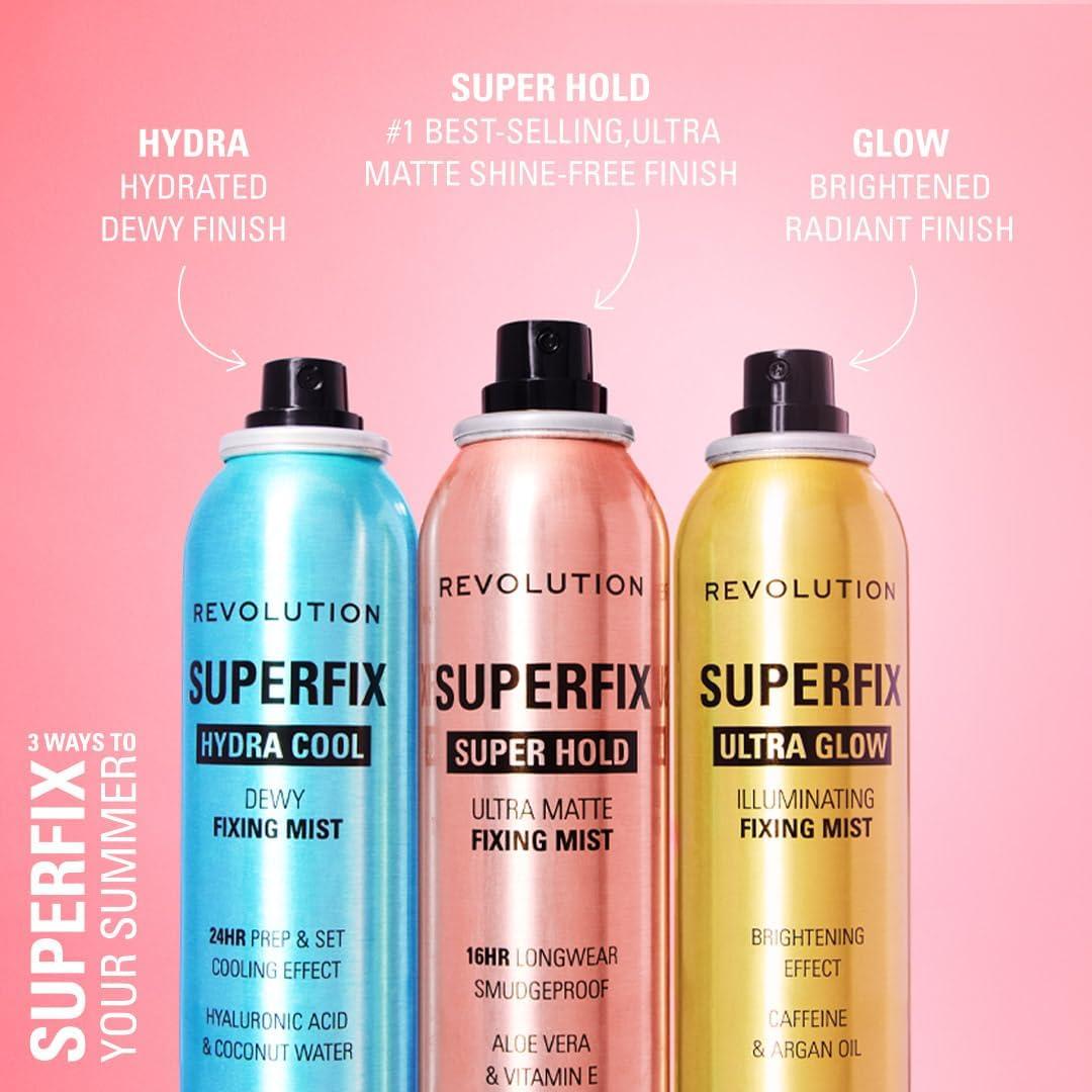 Spray Fijador de Maquillaje Revolution Superfix Hydra Cool 150 g