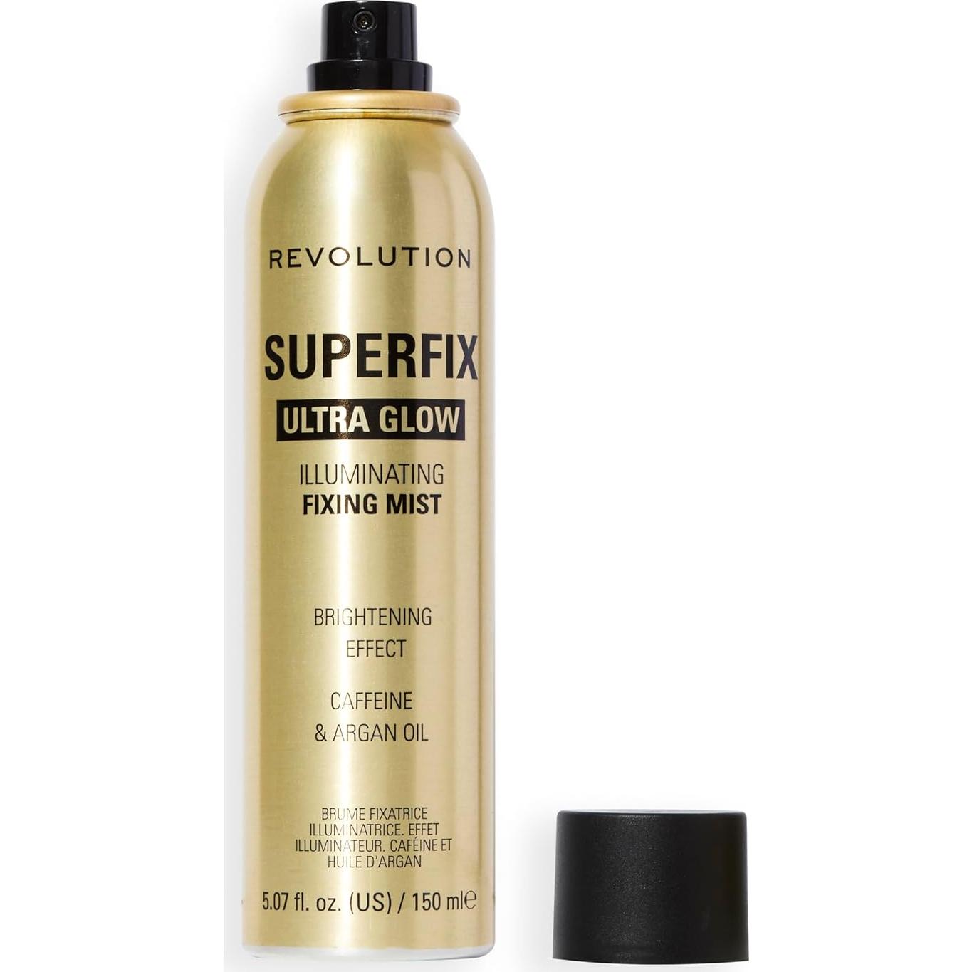 Bruma Fijadora de Maquillaje Revolución Superfix 150 ml Brillo
