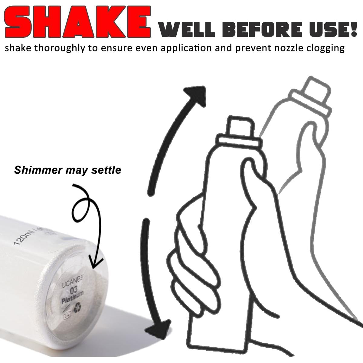 Spray Fijador Brillante UCANBE 118 ml - Acabado Radiante