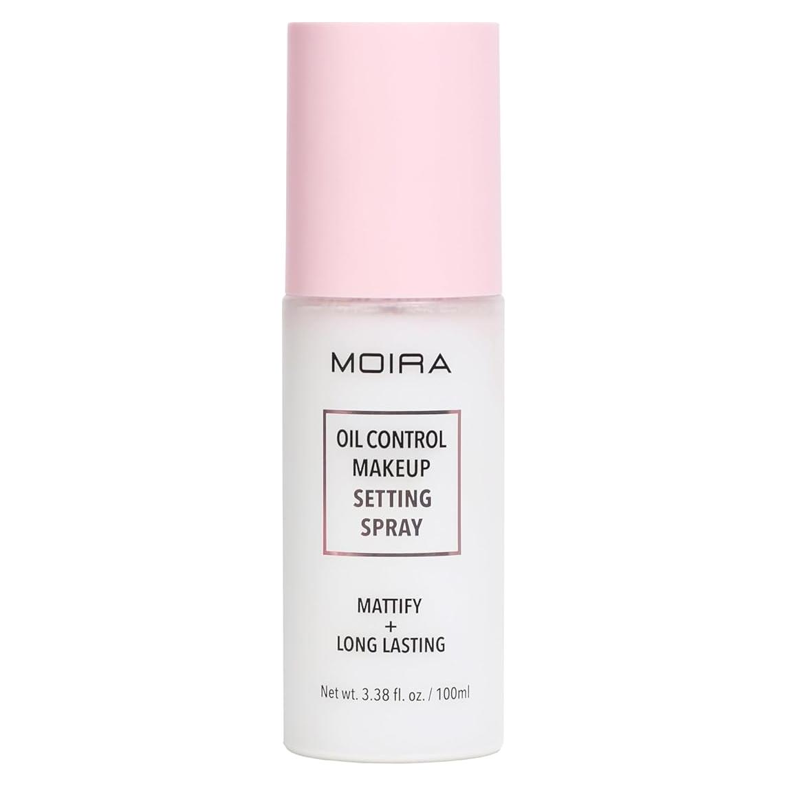 Spray Fijador de Maquillaje MOIRA Control de Aceite 100 ml