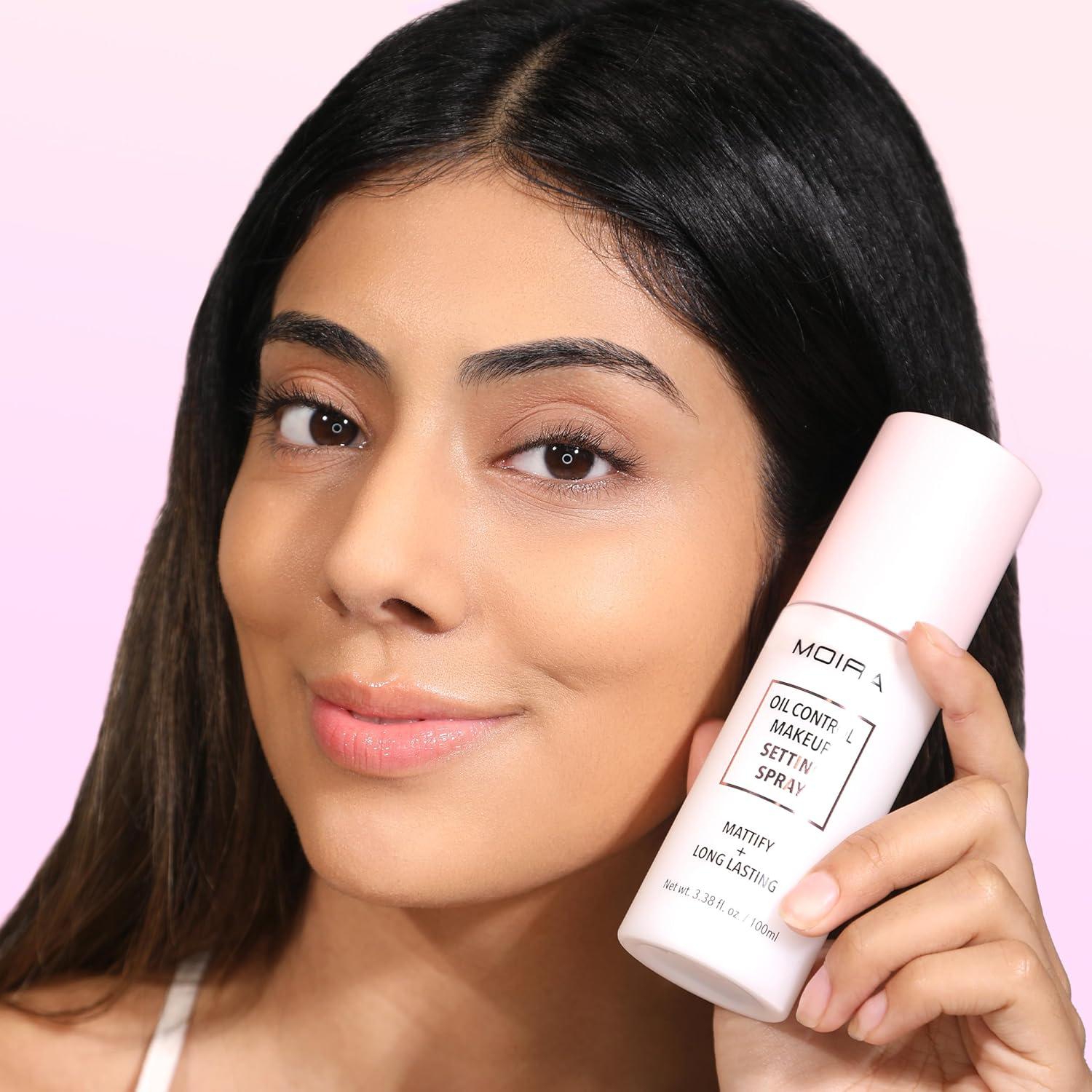 Spray Fijador de Maquillaje MOIRA Control de Aceite 100 ml