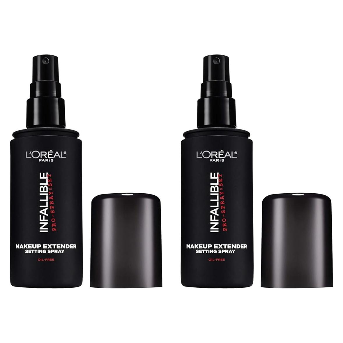 Spray Fijador de Maquillaje L'Oreal Paris Infallible 2x100ml