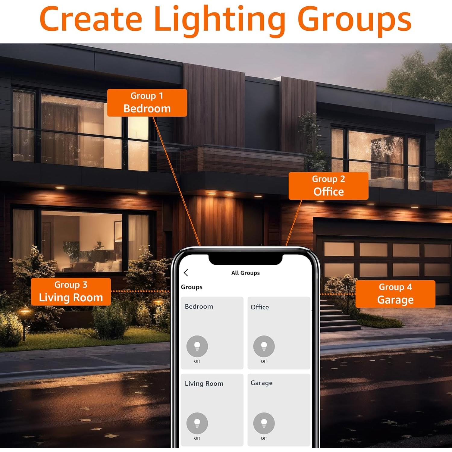 Bombilla LED Inteligente BR30 Amazon Basics 9W Regulable 800LM