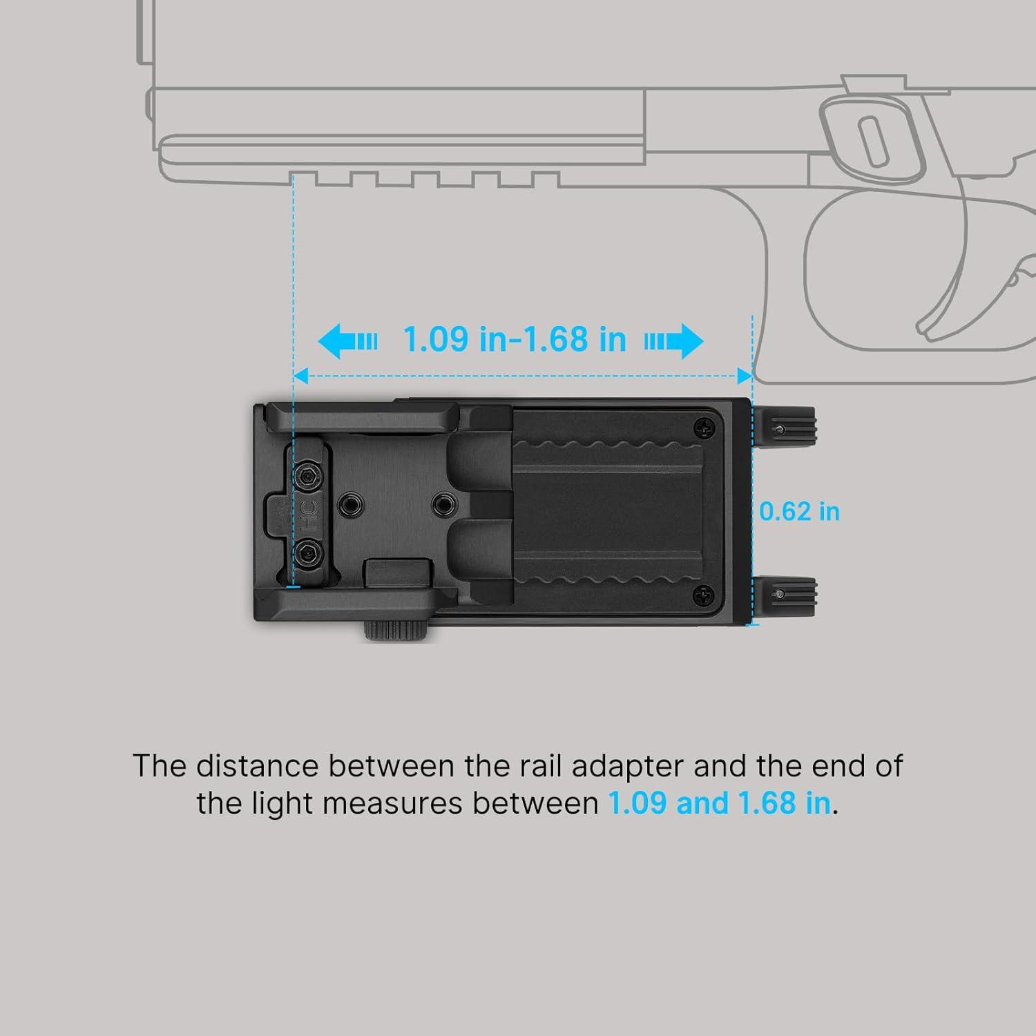 Linterna Táctica OLIGHT PL-Mini 3 600 Lúmenes Negra