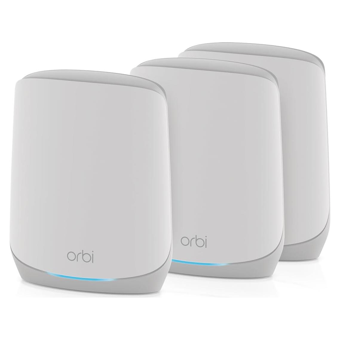 NETGEAR Orbi RBK663 Sistema Mesh WiFi 6 Tri-Banda 3 Piezas