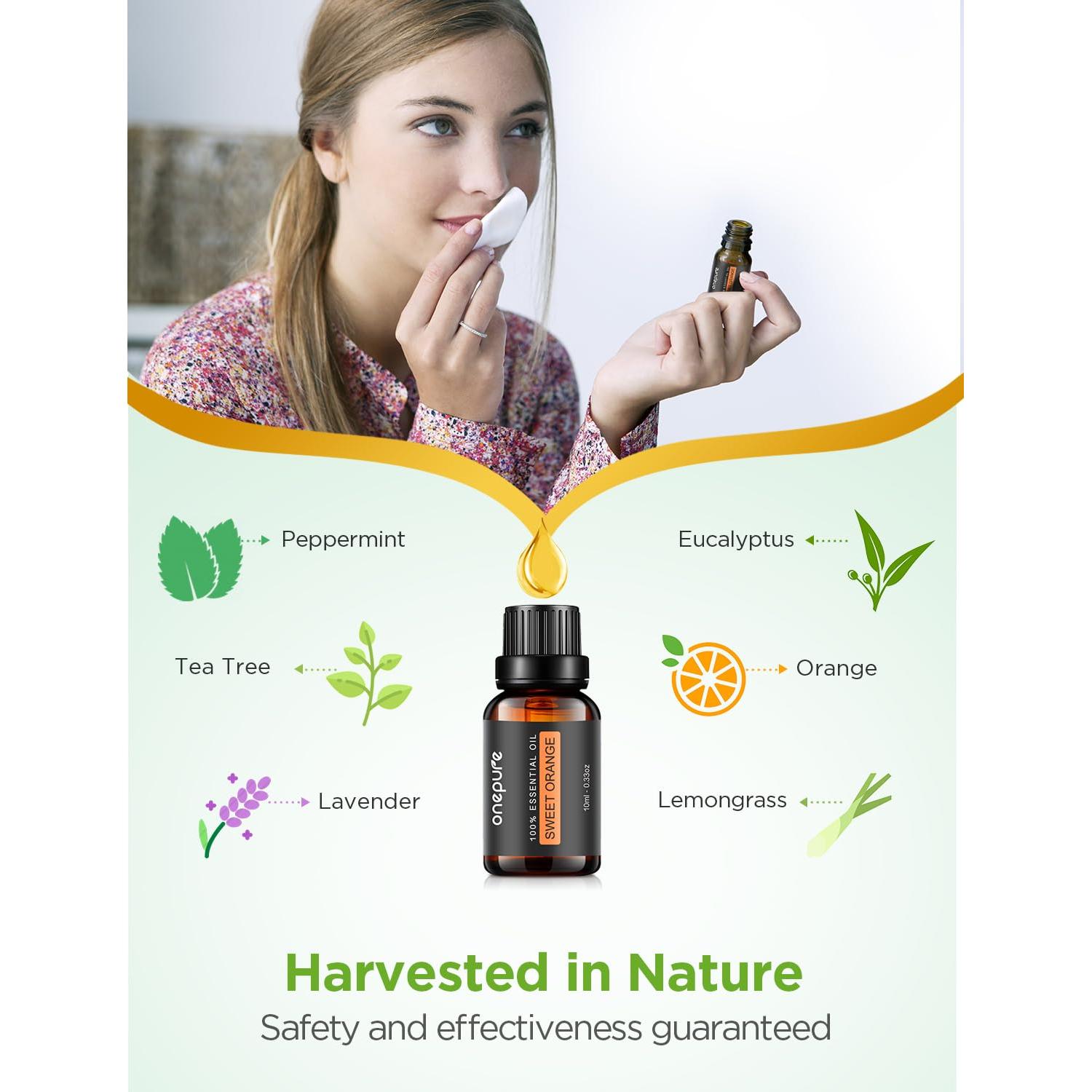 Difusor de Aceite Esencial InnoGear 100ml con 6 Aceites