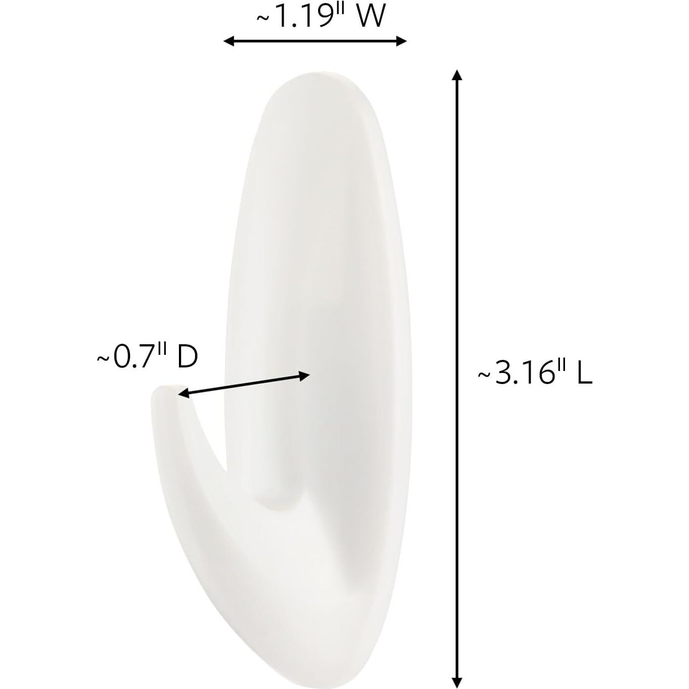 Ganchos de Diseño Command Medianos 9 Piezas 1.36 kg