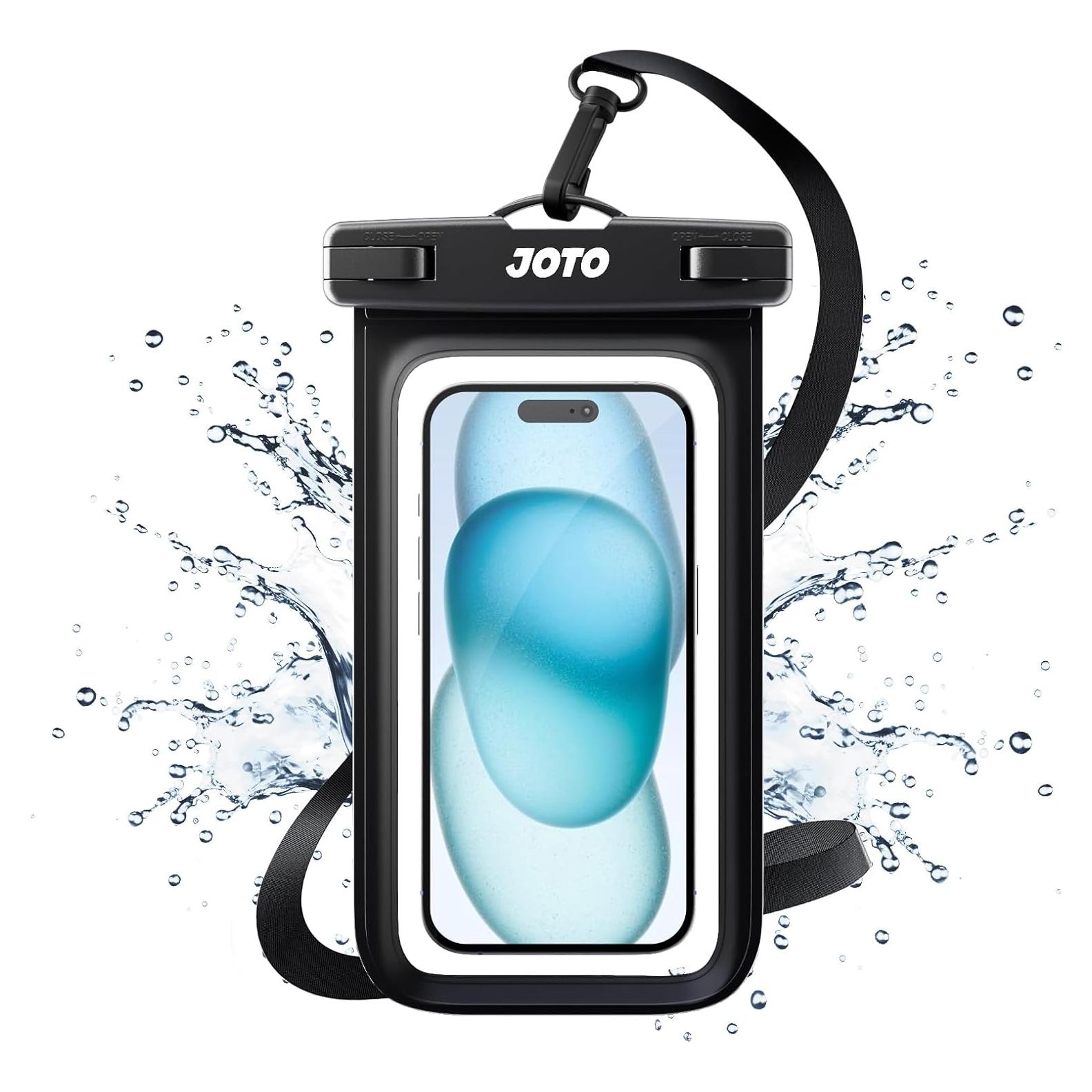 Funda Impermeable JOTO para Teléfonos hasta 17 cm - Negro