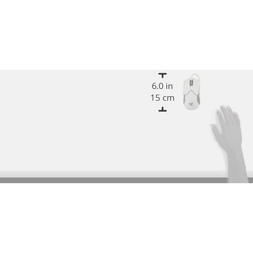 Razer Viper Mini Ratón Gaming Ambidextro 71g Blanco Mercurio