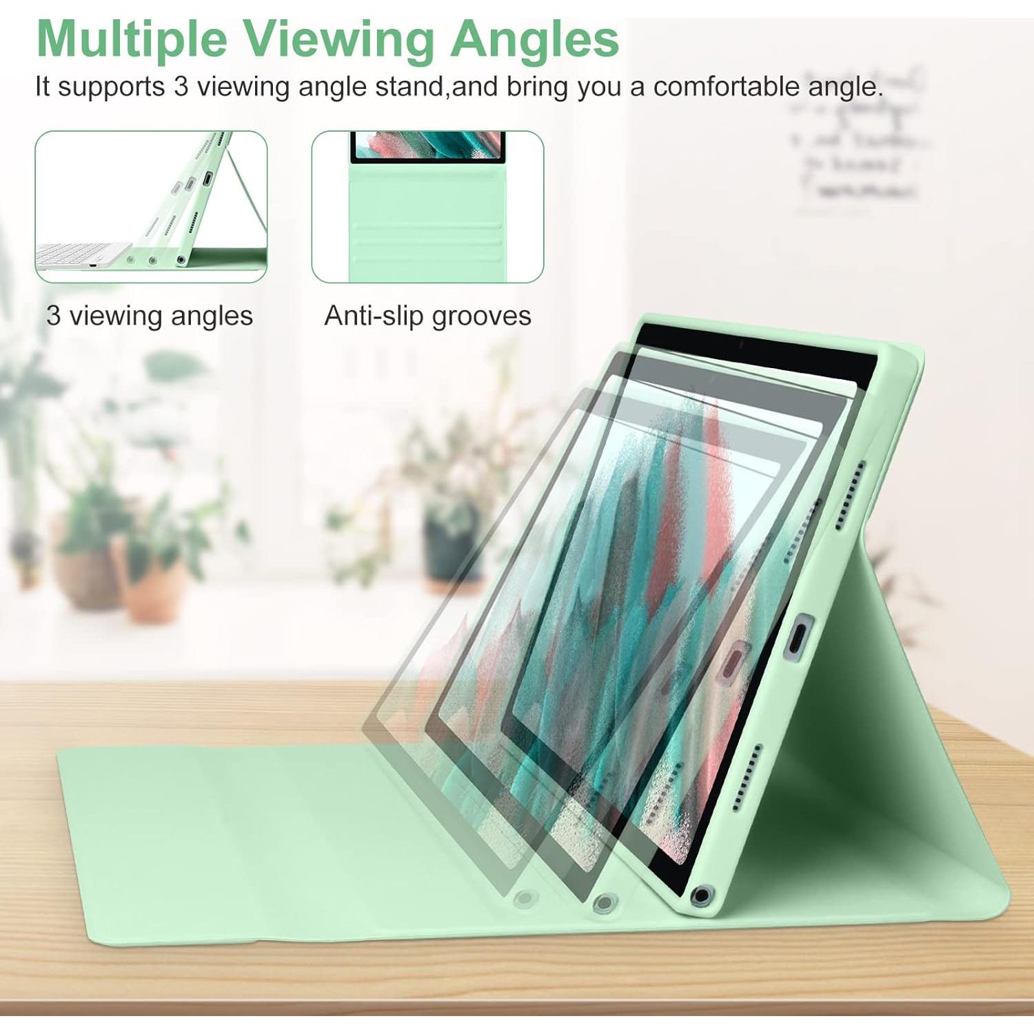 Funda de teclado TaIYanG para Galaxy Tab A8 10.5" 2022 con Bluetooth