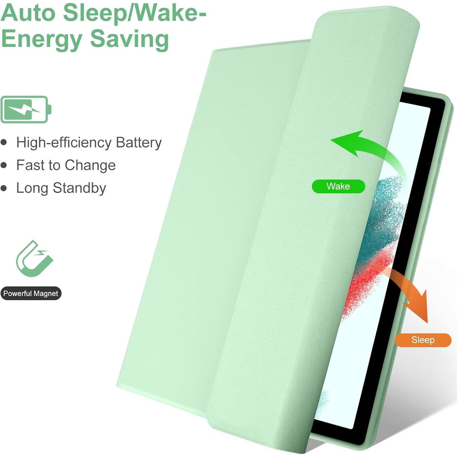 Funda de teclado TaIYanG para Galaxy Tab A8 10.5" 2022 con Bluetooth