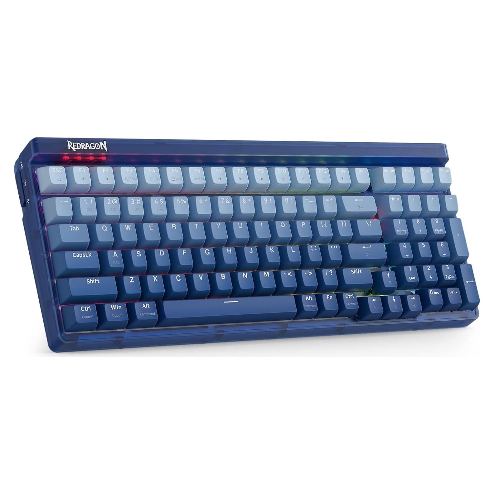 Teclado Gaming Inalámbrico Redragon K656 PRO RGB 100 Teclas