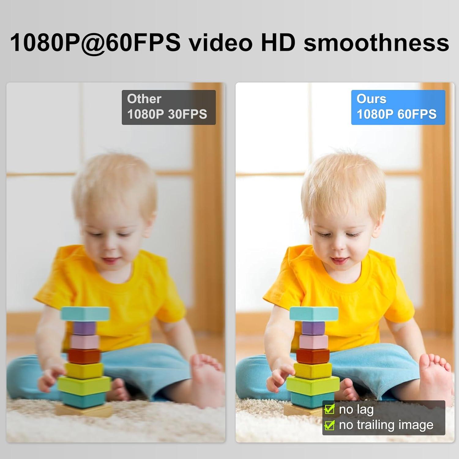 Cámara Web 4K Galyimage con Autofoco y Micrófonos Dual